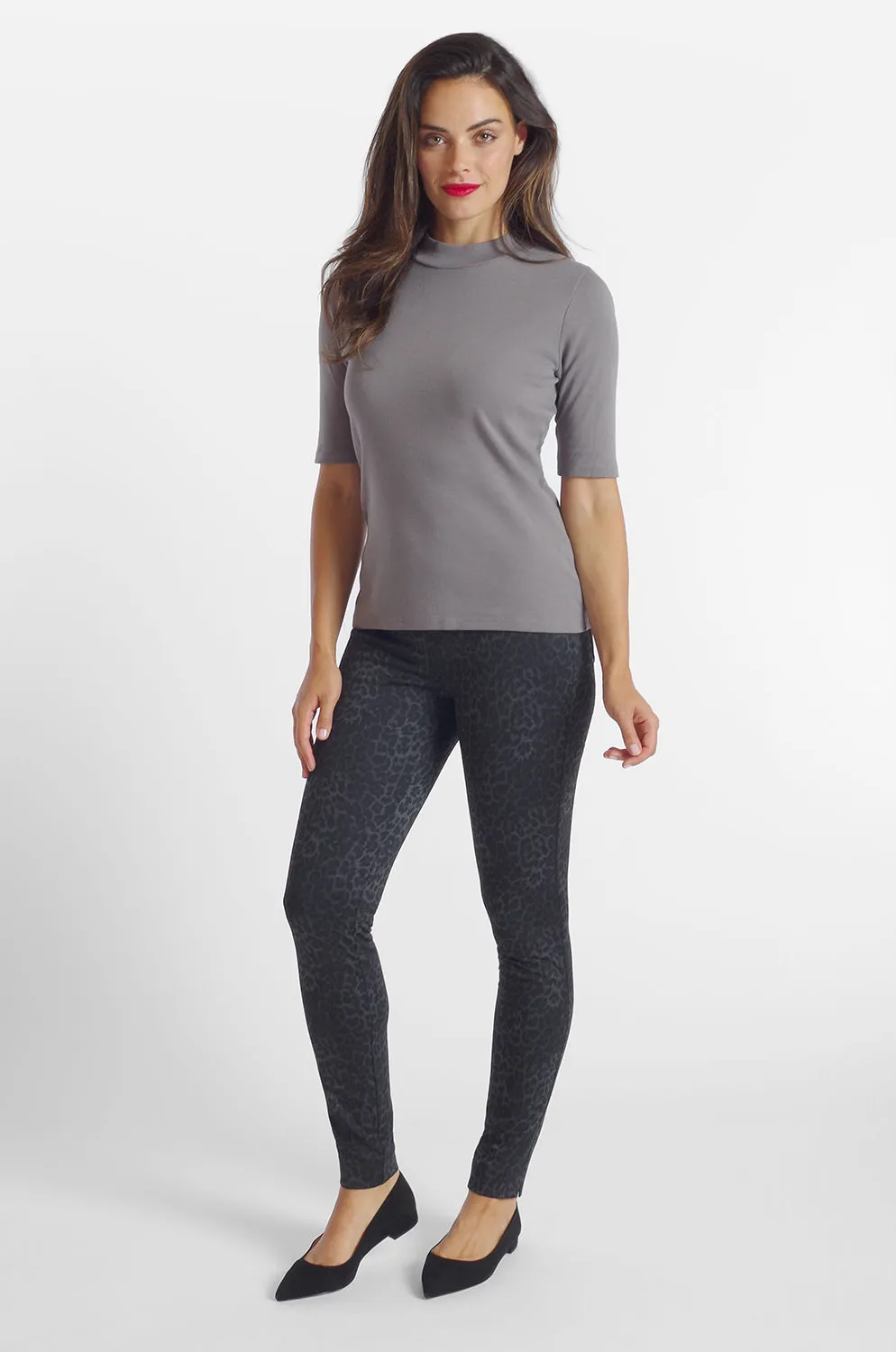 Ivy Jegging - Knit Print: FINAL SALE