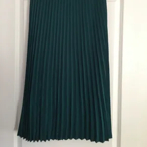 J. CREW Pleated Skirt (Emerald Green)