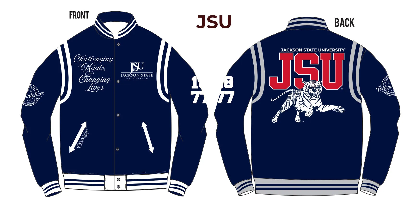 Jackson State | VARSITY JACKET Unisex