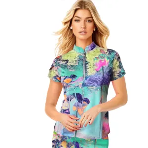 Jamie Sadock Short Sleeve  Top -31130  THJIA Beauty