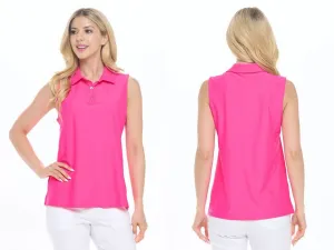 Janelle Sleeveless Polo