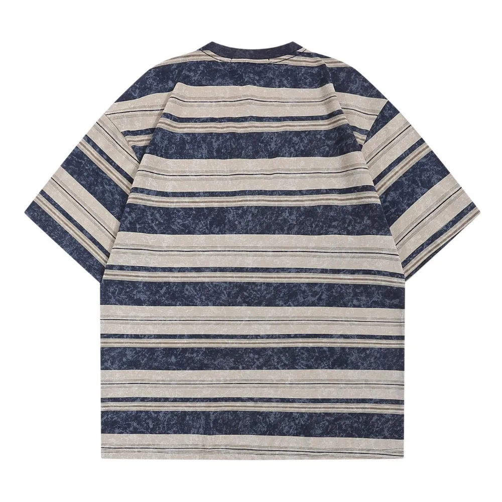 Japanese Vintage Striped T-shirt