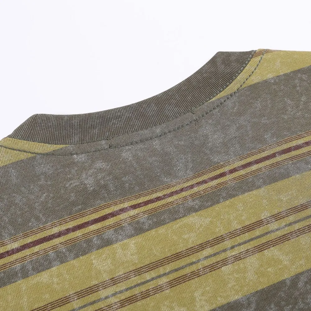 Japanese Vintage Striped T-shirt