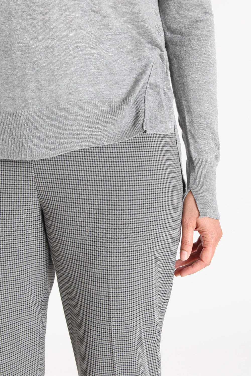 Jasmine Pant - Duchess Check: FINAL SALE