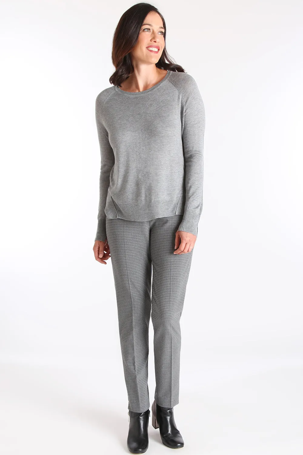 Jasmine Pant - Duchess Check: FINAL SALE