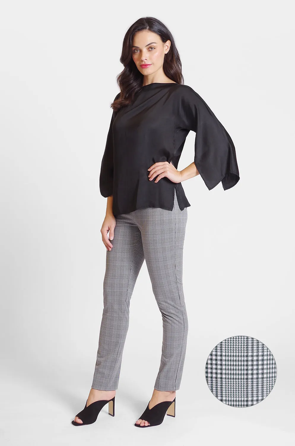 Jasmine Pant - Manhattan Plaid: FINAL SALE