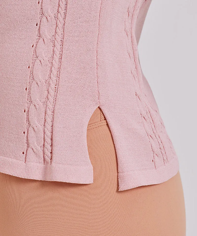 J.Jane Summer SCSI Polo Knit - Pink