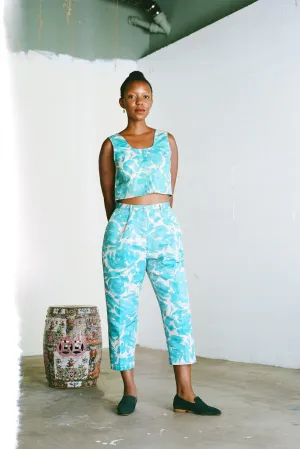 JOAN — BLUE FLORAL