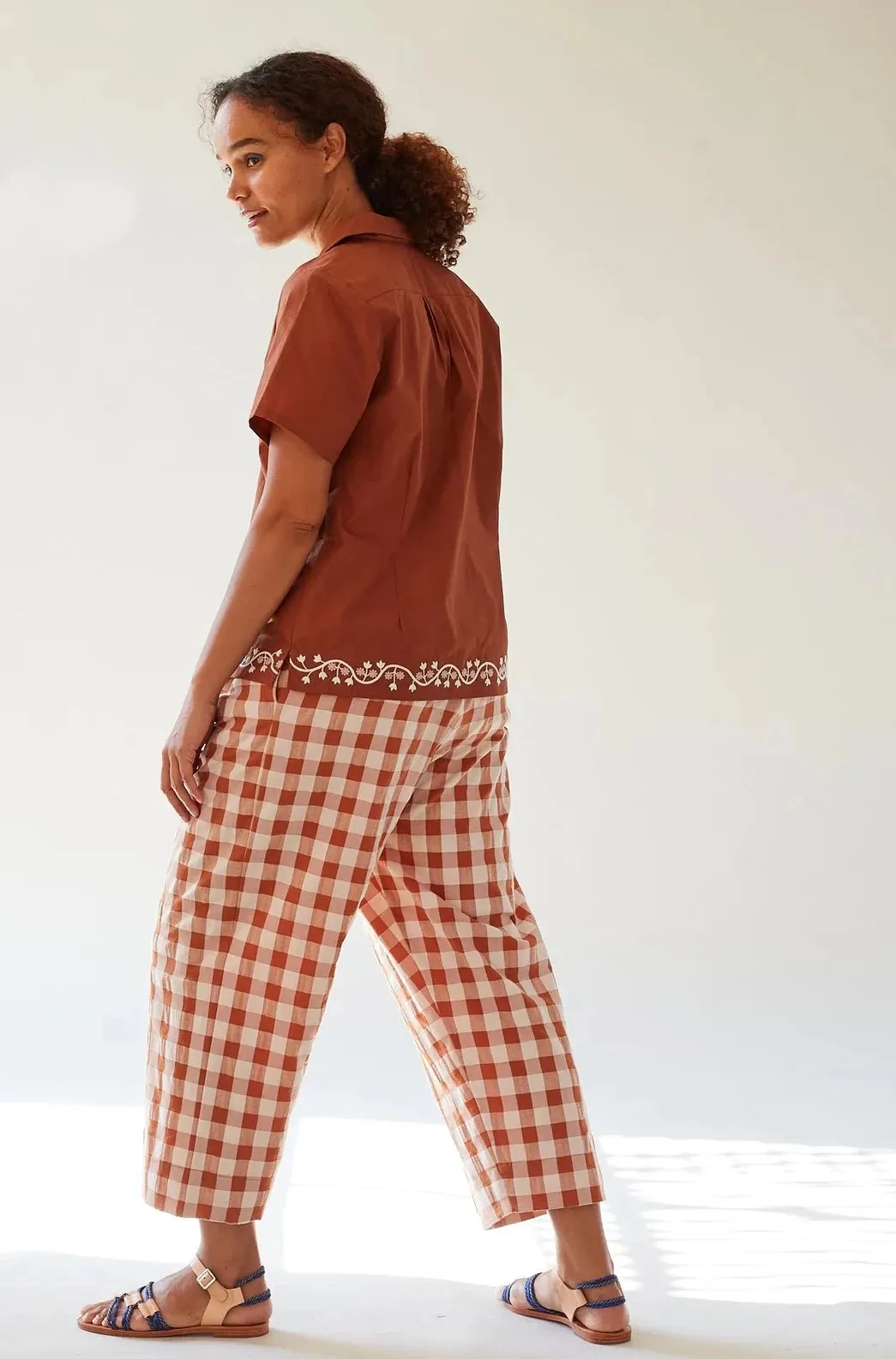 Joseph Pant, Terra Cotta Gingham