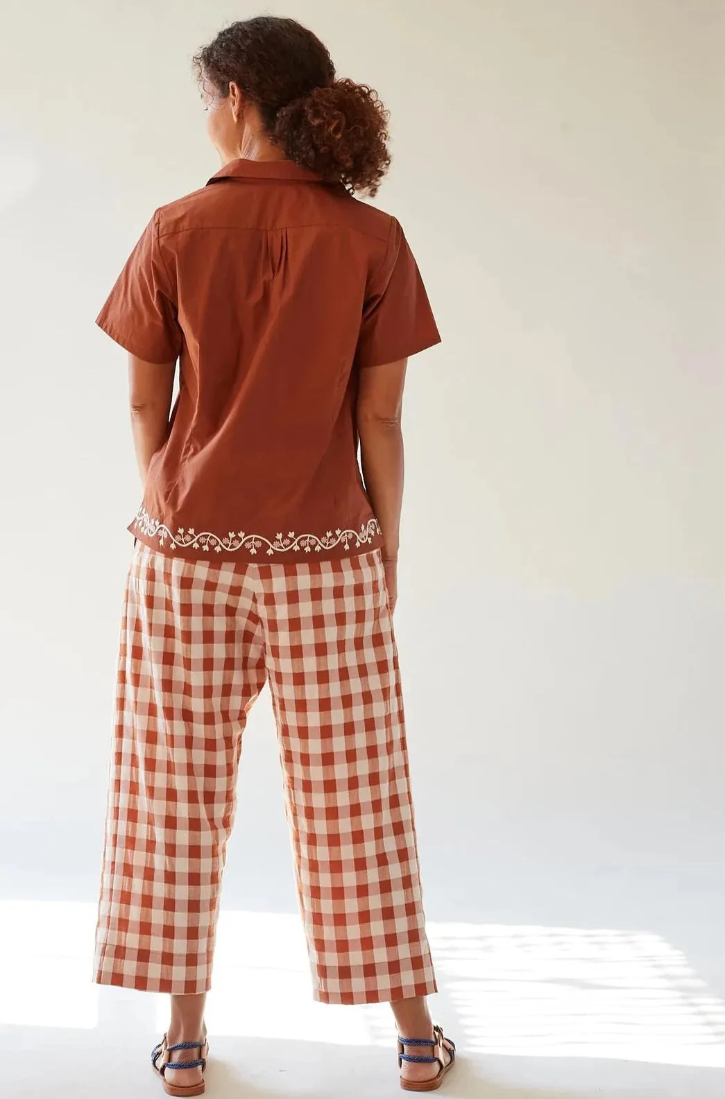 Joseph Pant, Terra Cotta Gingham