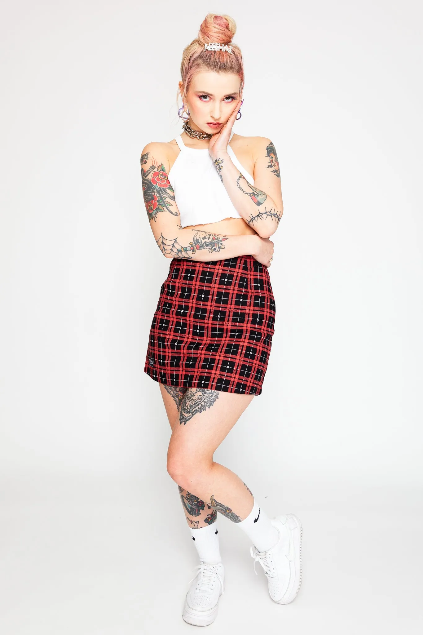 Jupe Tartan Skirt