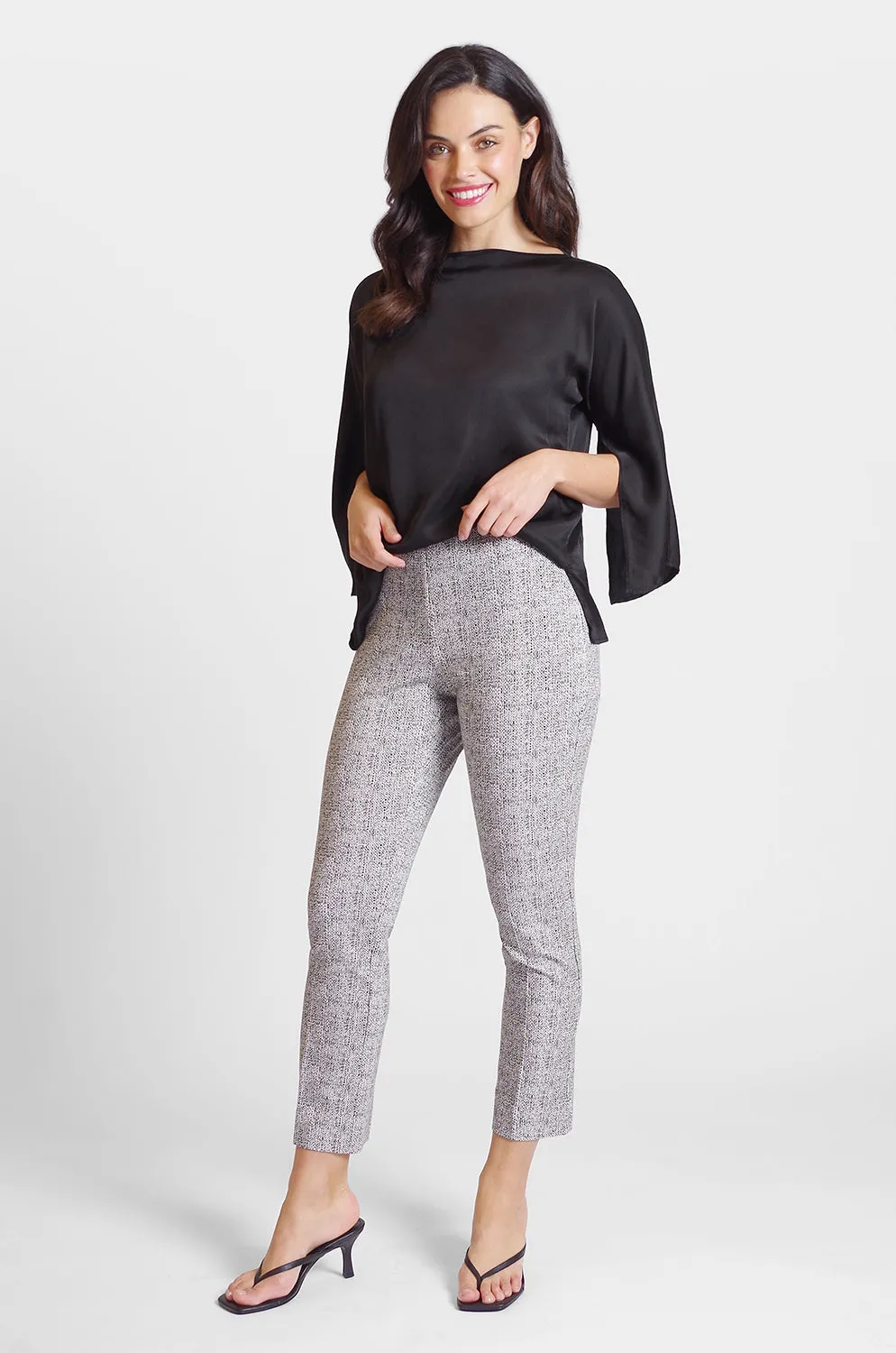 Kaylee Pant - Tile Print: FINAL SALE