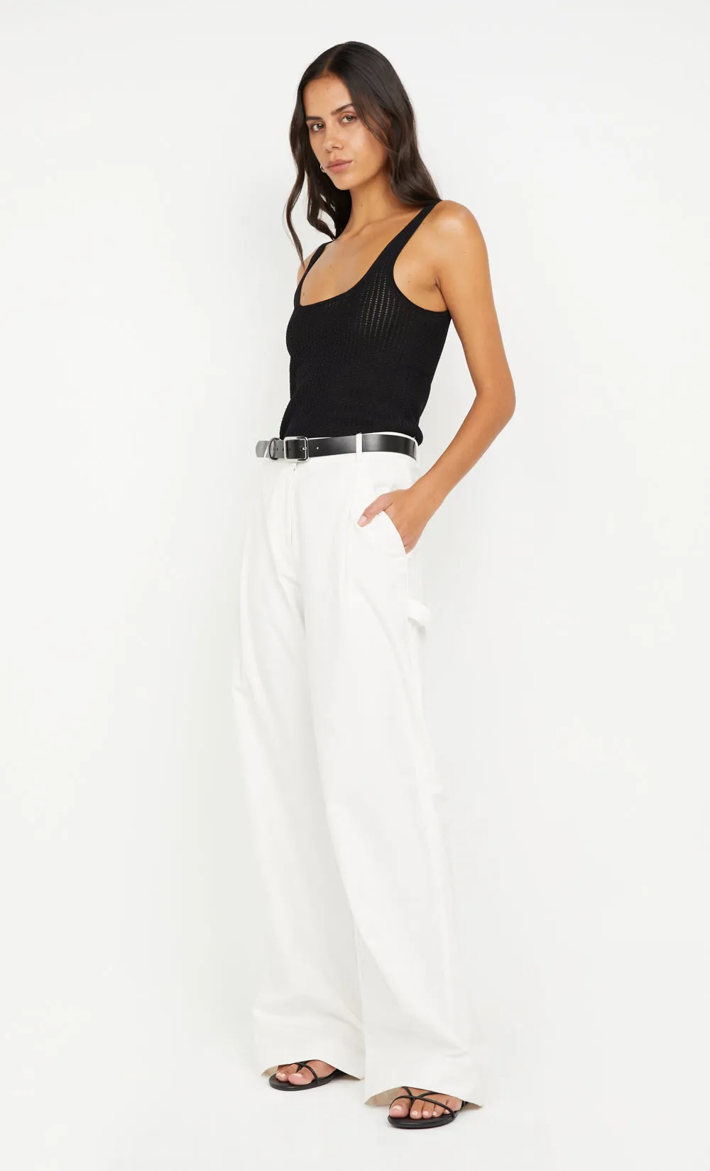 KELSI PANT - IVORY