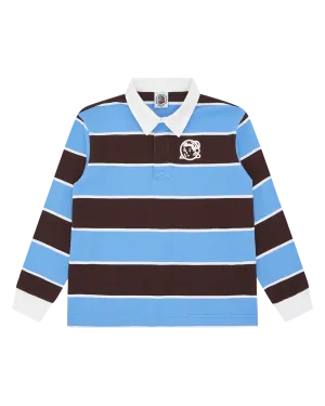 Kids Striped Long-Sleeve Rugby Shirt