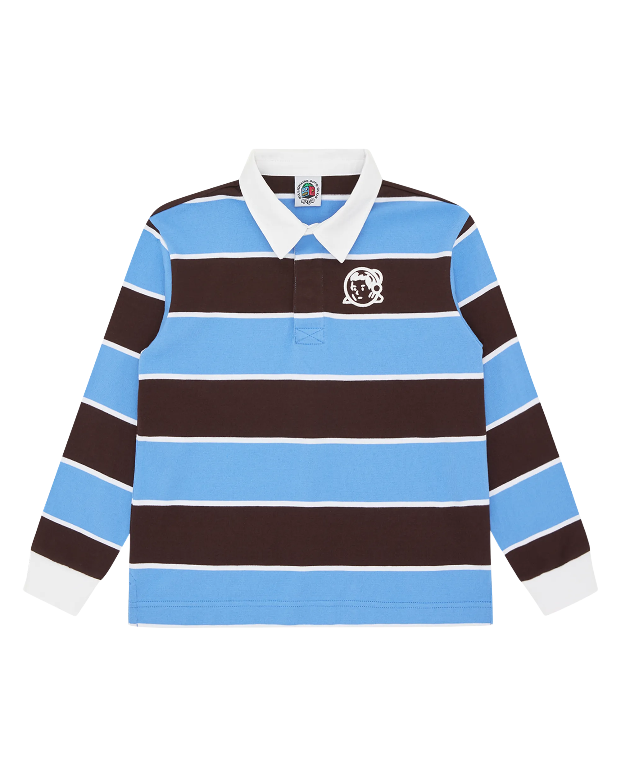 Kids Striped Long-Sleeve Rugby Shirt