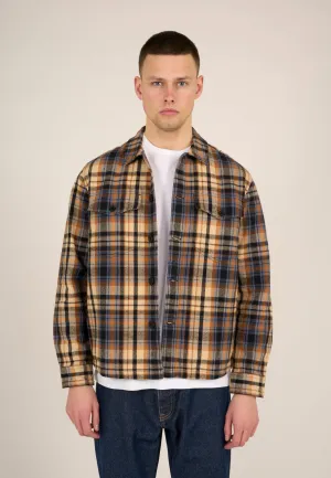 Knowledge Cotton Apparel Mens Overshirt