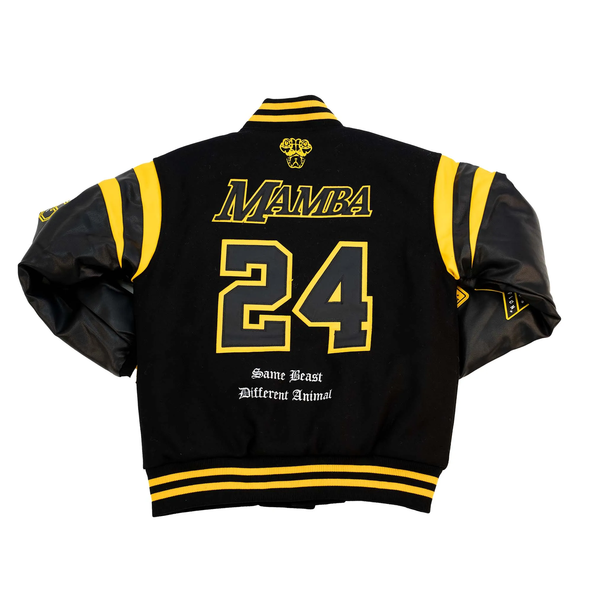 KOBE COLLAGE YOUTH VARSITY JACKET