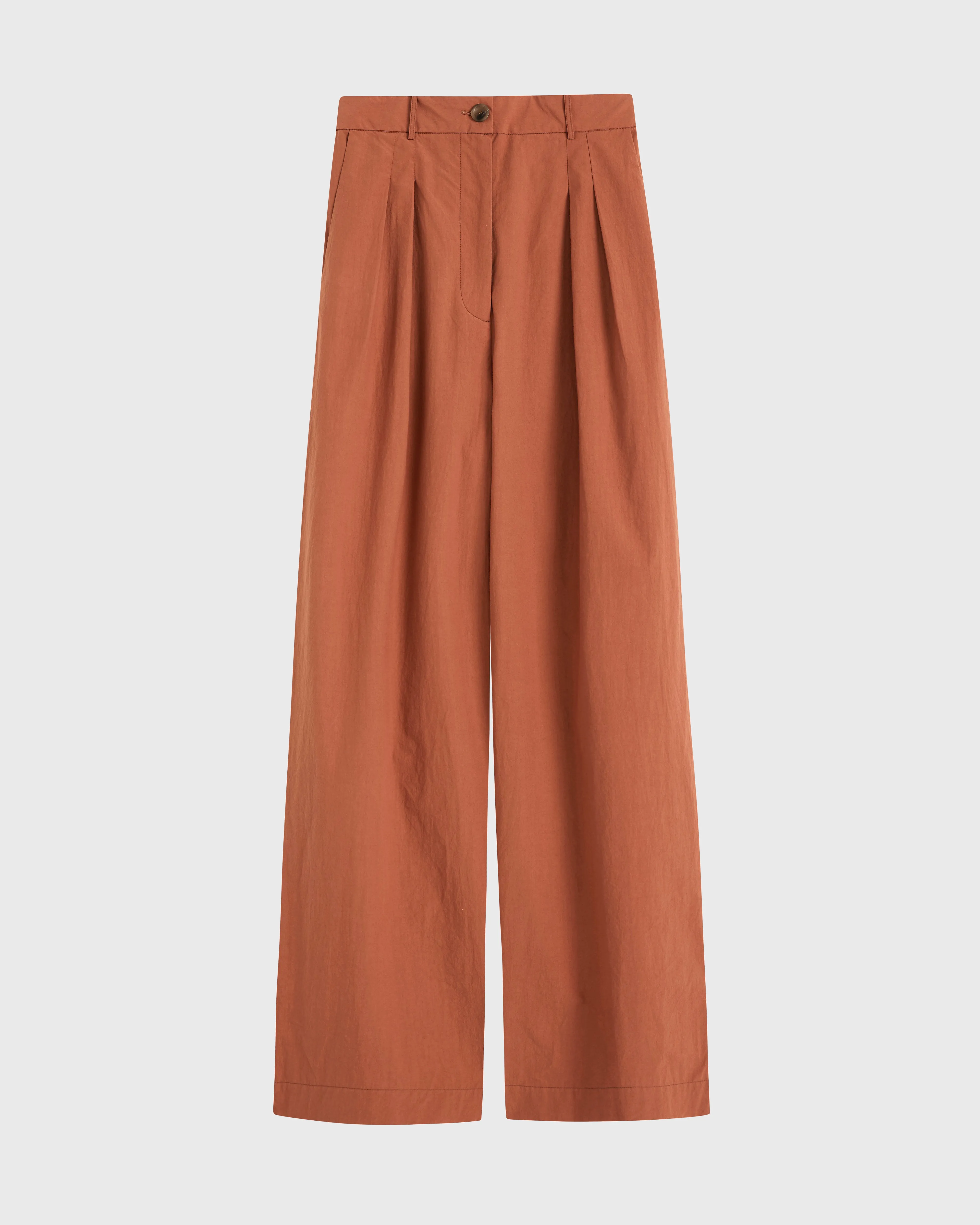 Kyoto Pleat Front Pant - Sienna