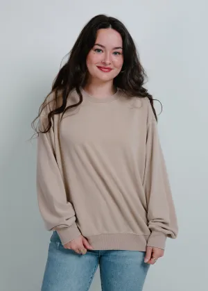 Lacee Crewneck - Taupe