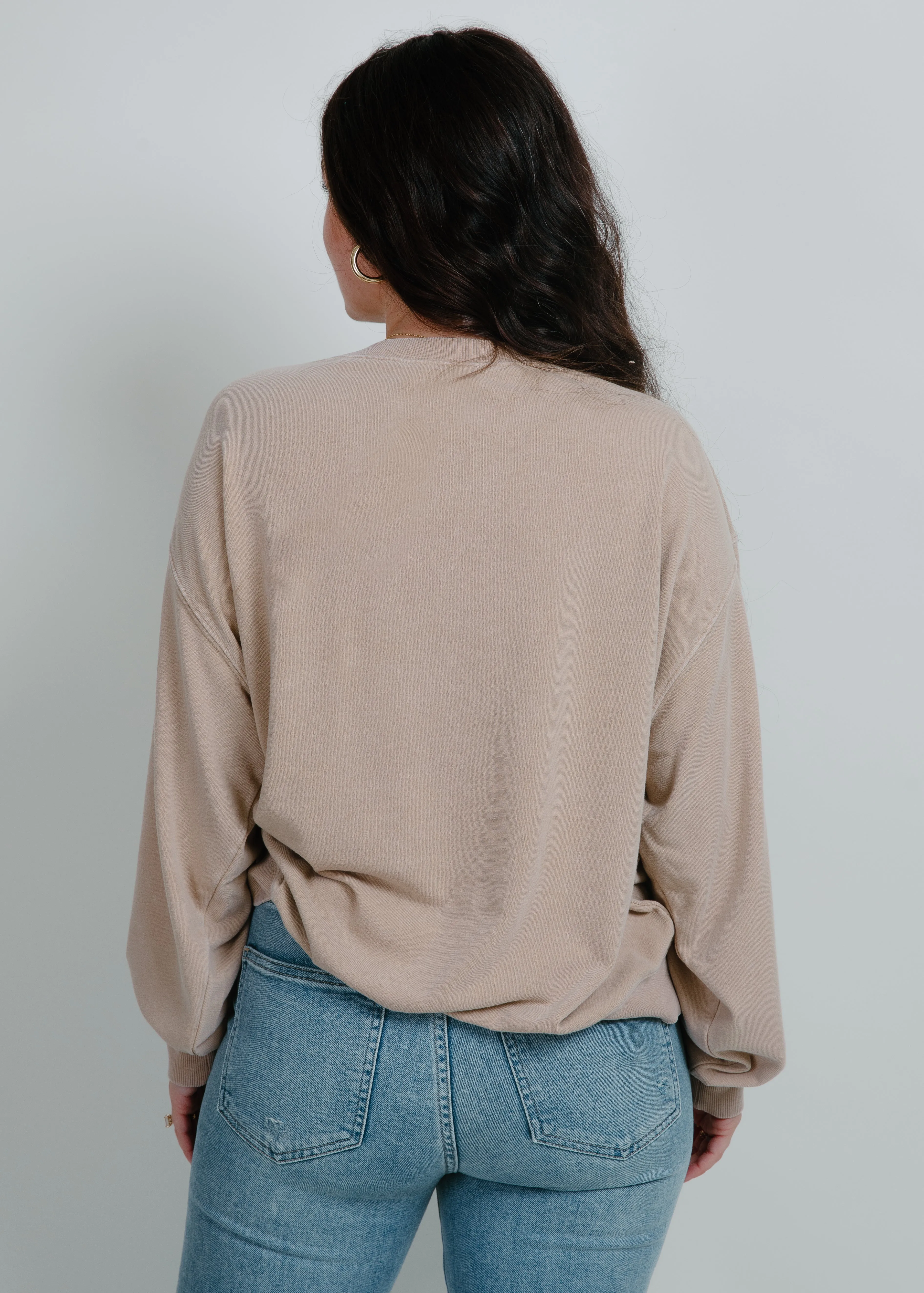 Lacee Crewneck - Taupe
