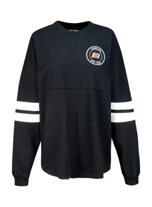 Ladies NASCAR Striped Sleeve Spirit Jersey