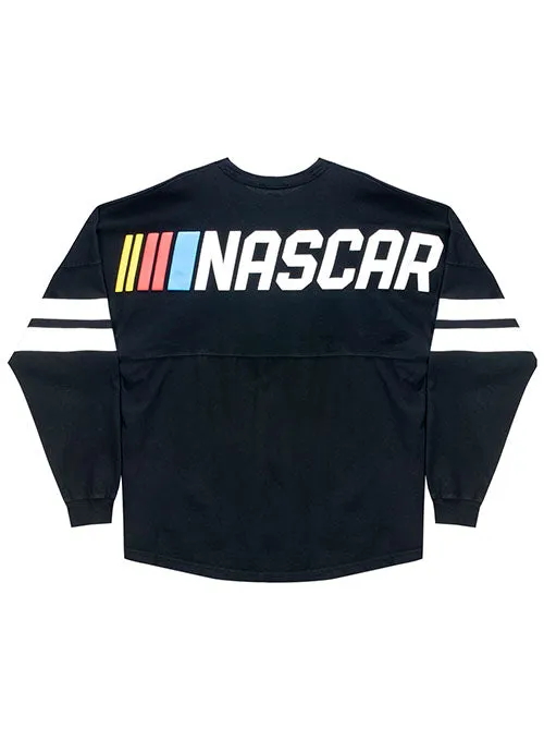 Ladies NASCAR Striped Sleeve Spirit Jersey