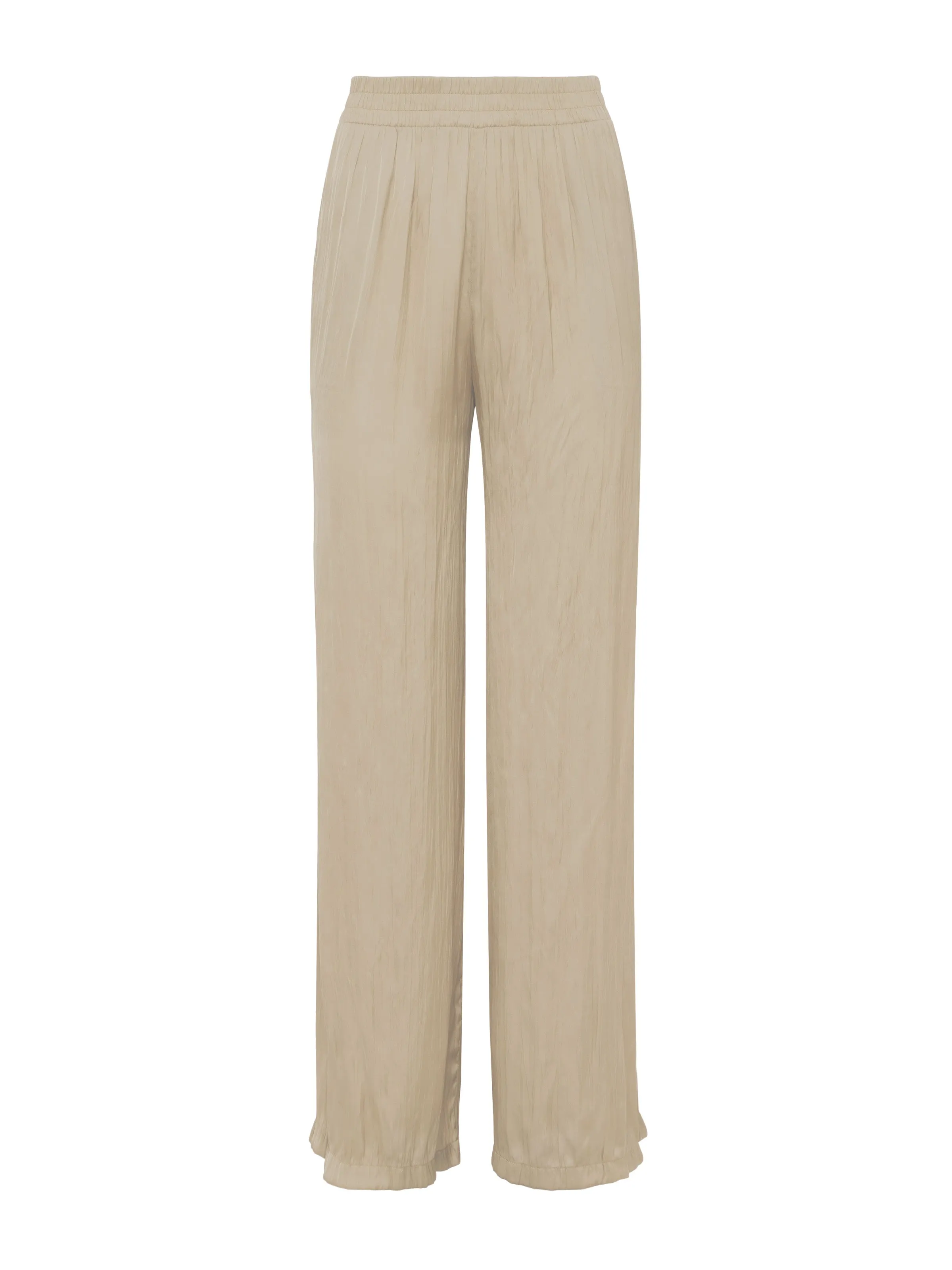 L'AGENCE - Lillian Wide Leg Pant - Cappuccino