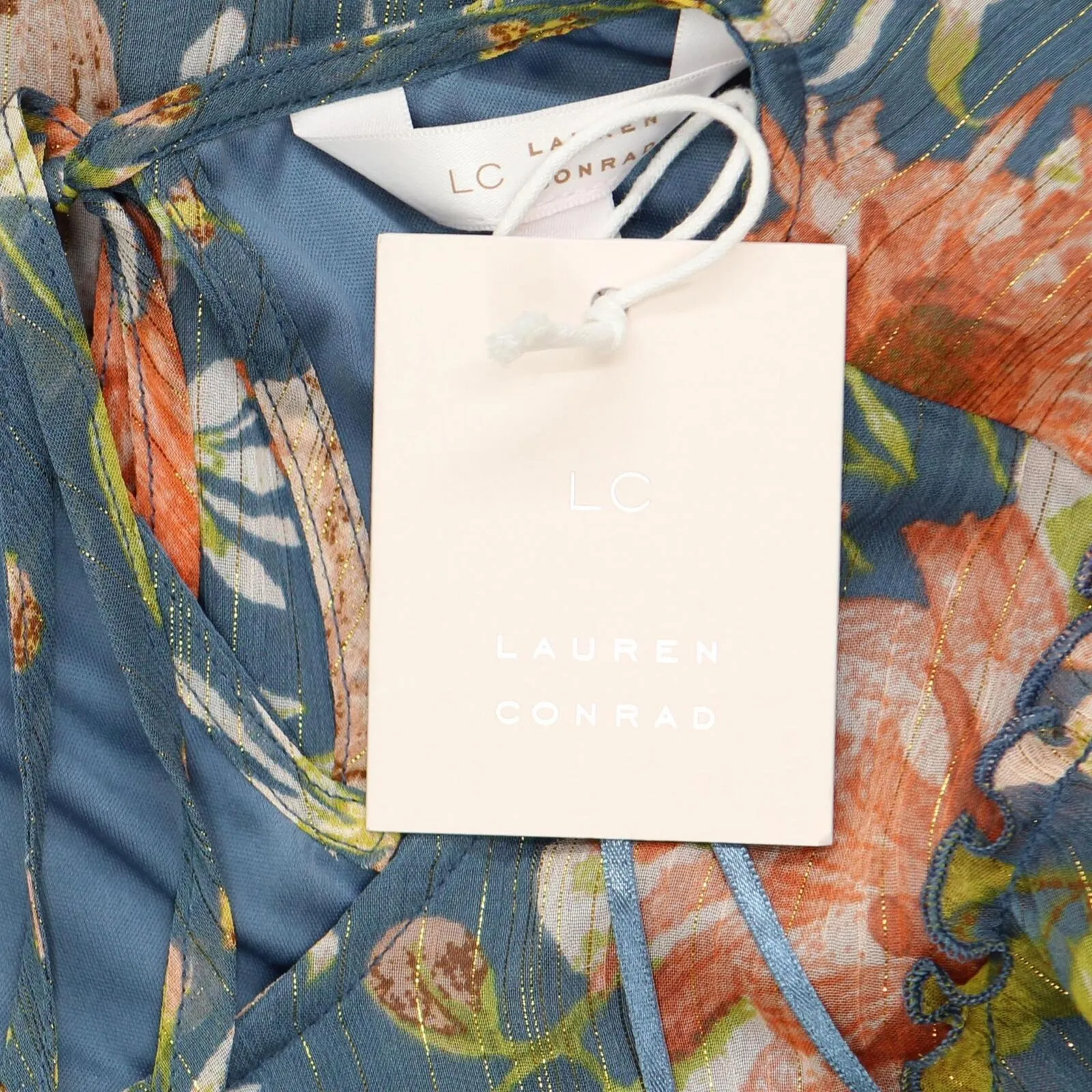 Lc Lauren Conrad Women's Flowy Puff Sleeve Top WL21W031RP4