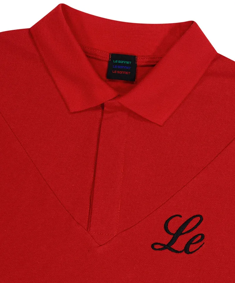 LE SONNETLE Polo T-Shirt - Red