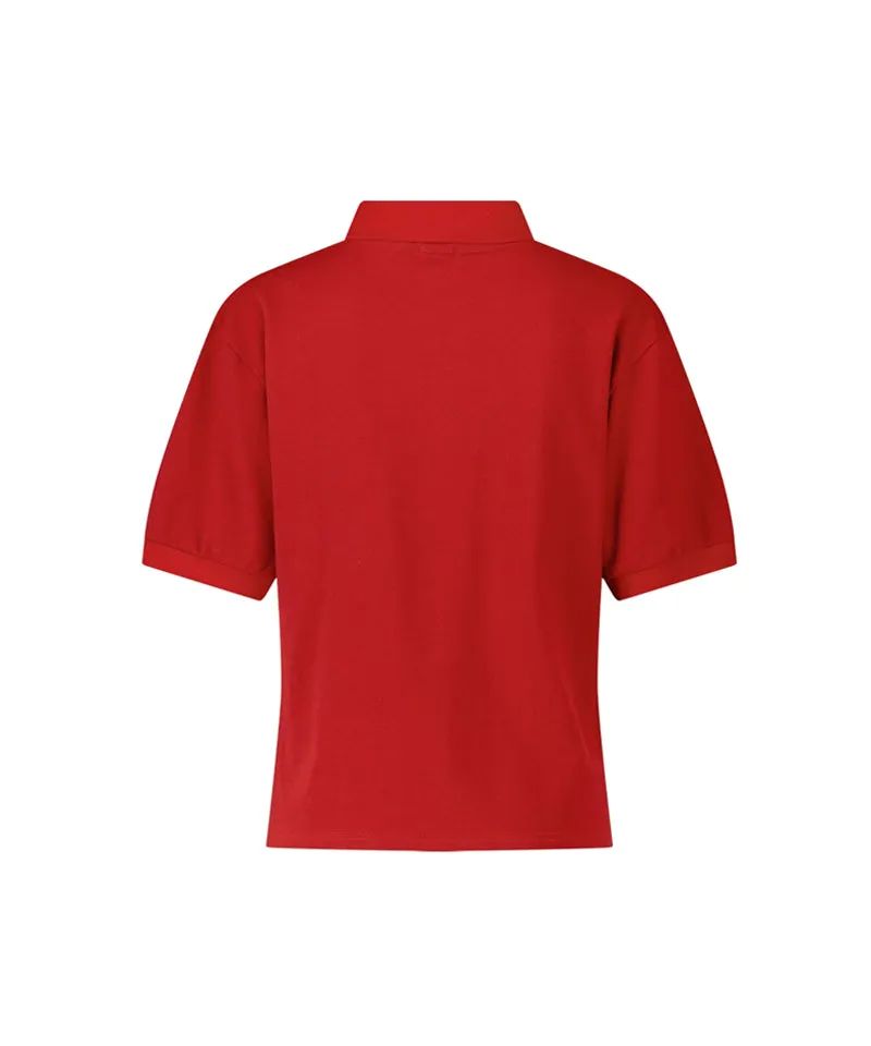 LE SONNETLE Polo T-Shirt - Red