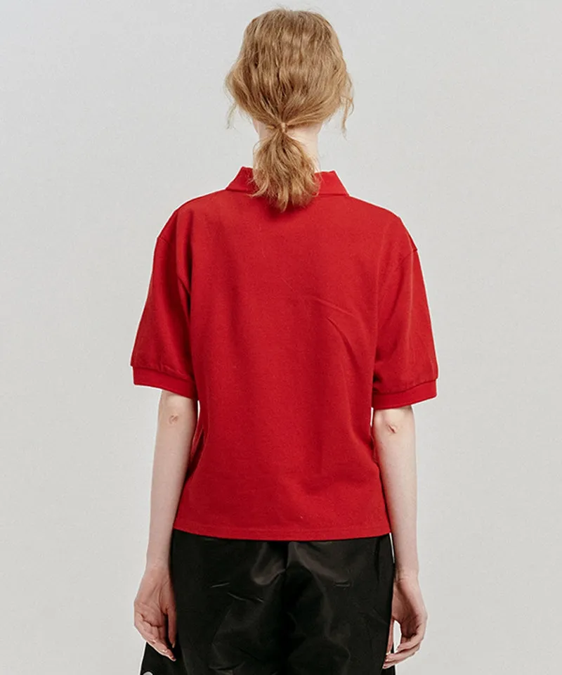 LE SONNETLE Polo T-Shirt - Red