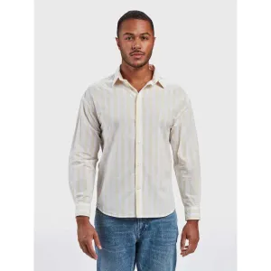 LINEN STRIPED LS SHIRT