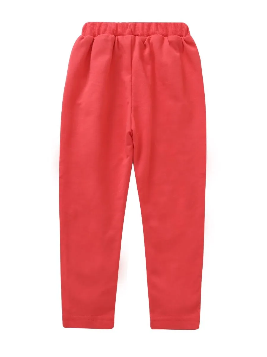Little Boy Striped T-shirt Red Pants Set