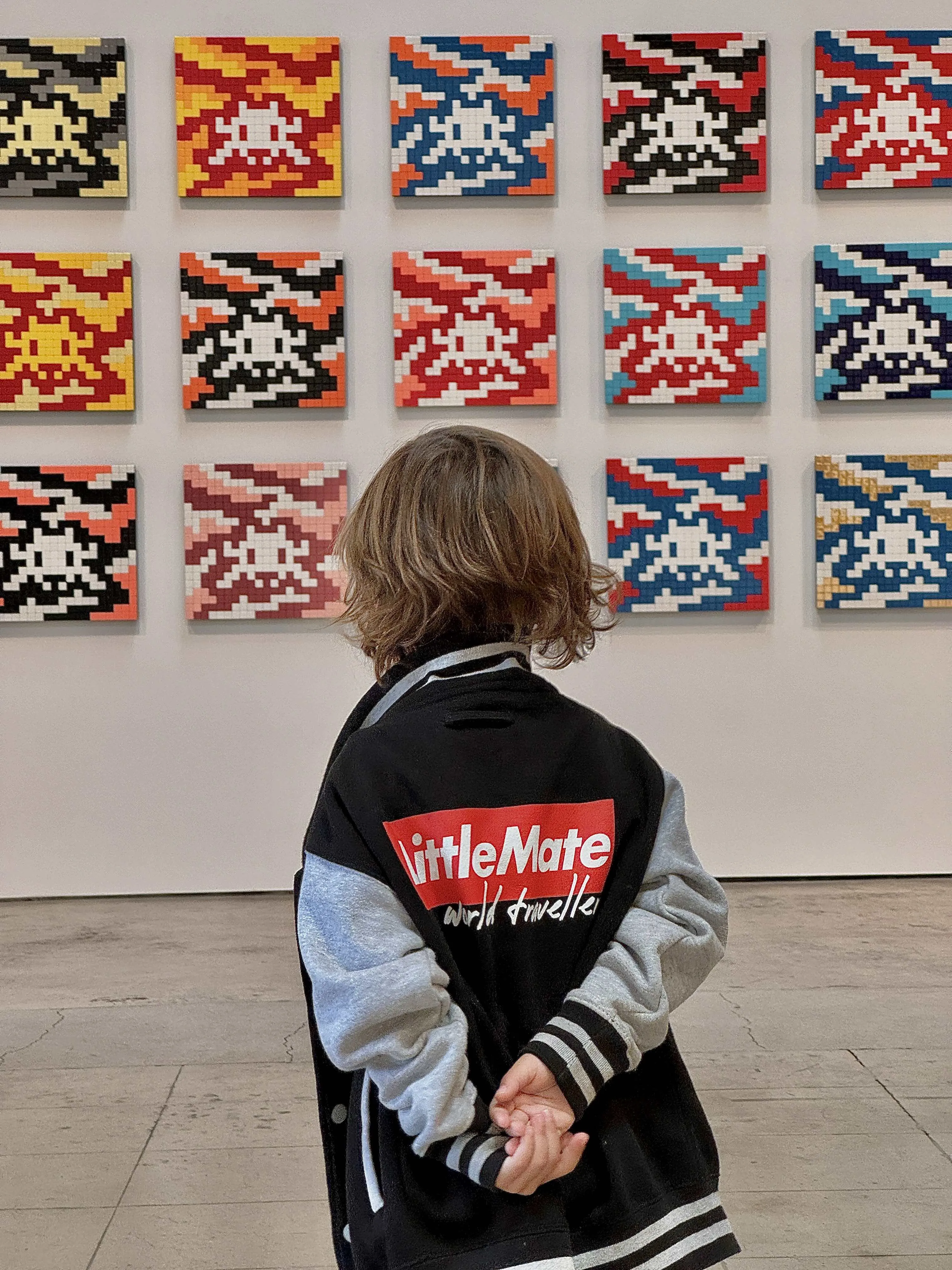 LITTLE MATE WORLD TRAVELLER - Kid’s Varsity Jacket