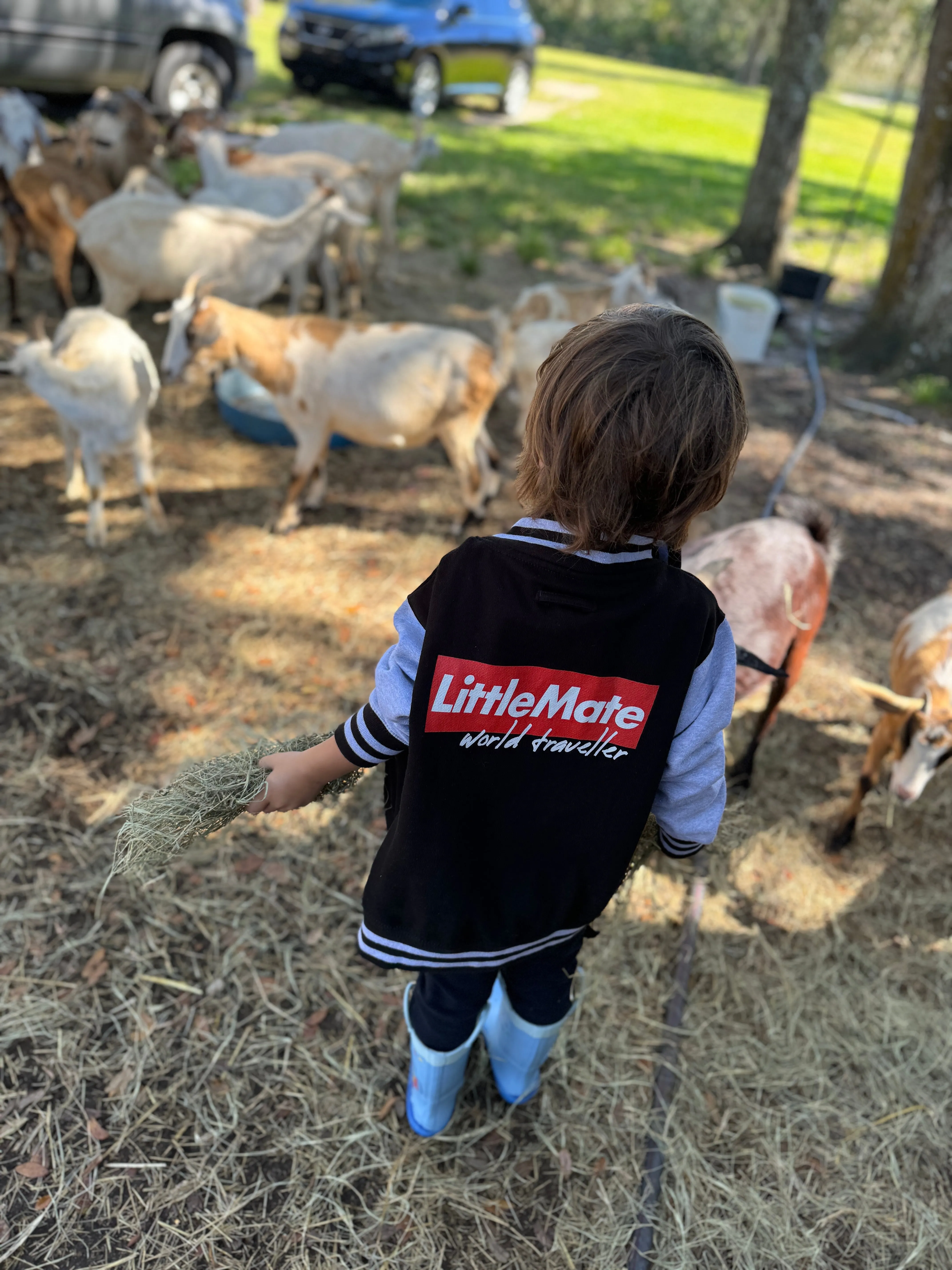 LITTLE MATE WORLD TRAVELLER - Kid’s Varsity Jacket