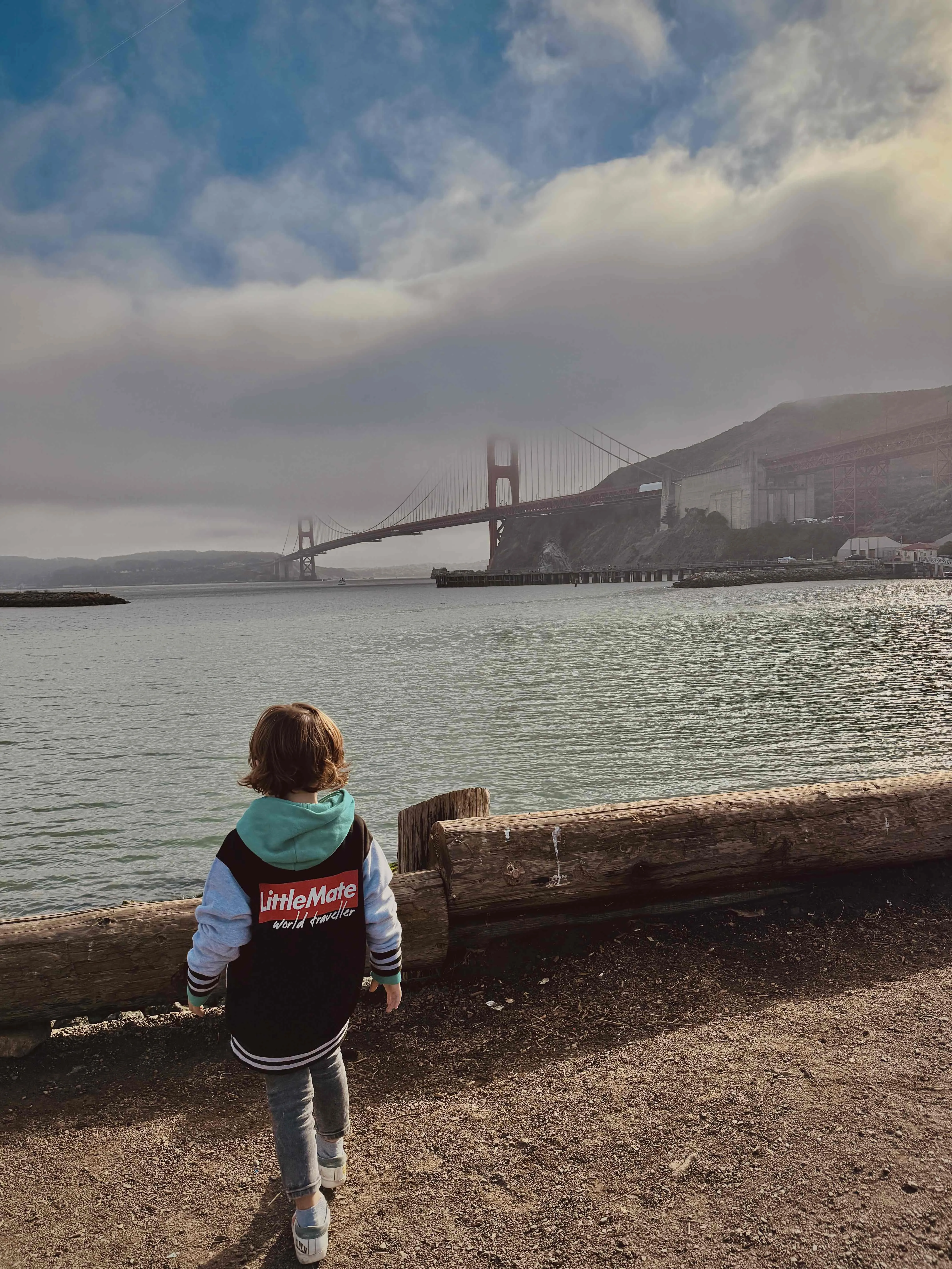 LITTLE MATE WORLD TRAVELLER - Kid’s Varsity Jacket