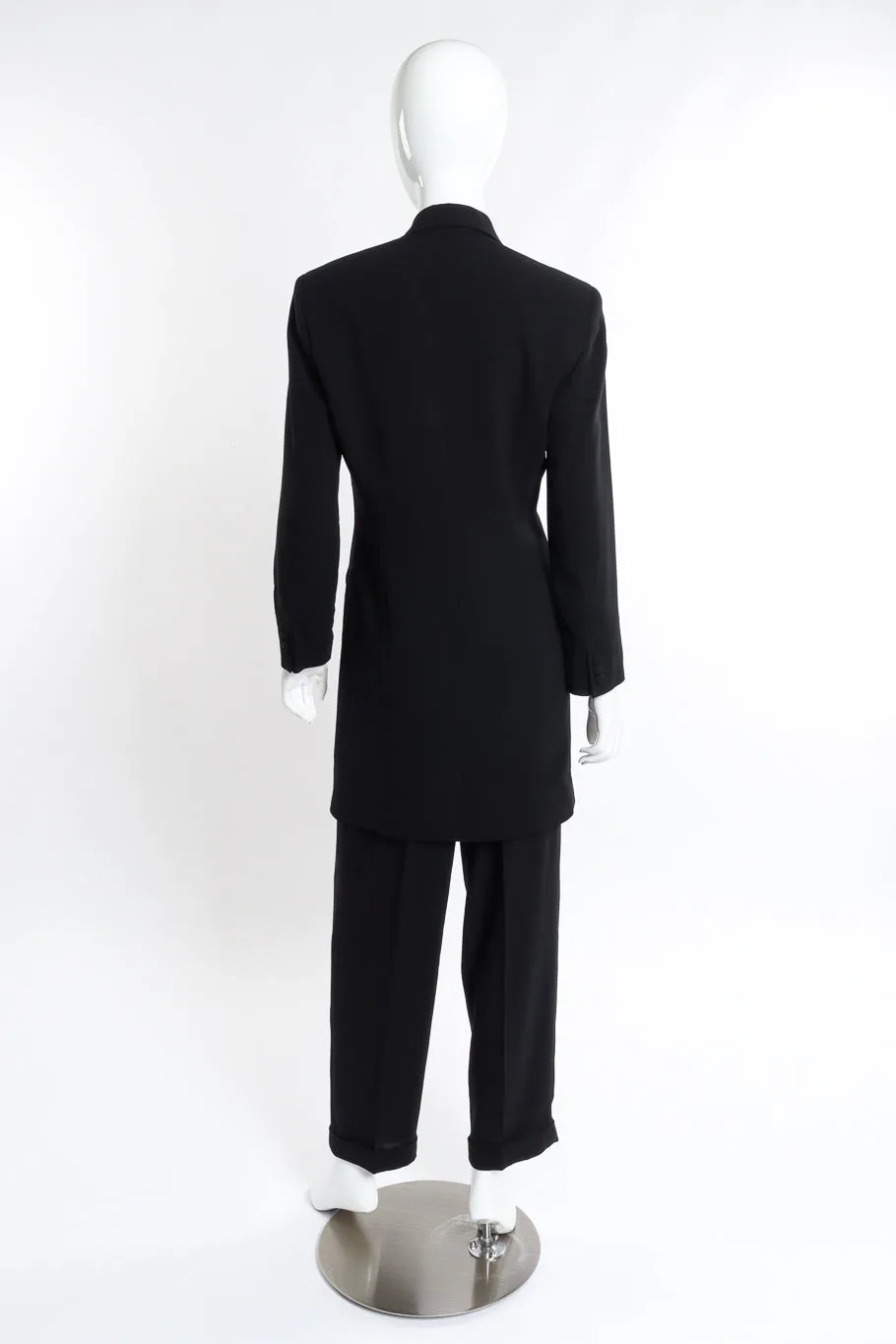 Longline Blazer and Pant Suit Set