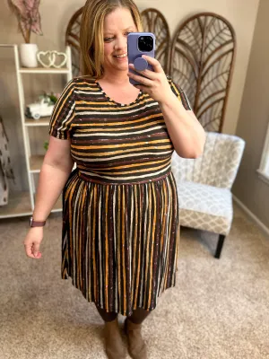 Look Both Ways Striped Dress