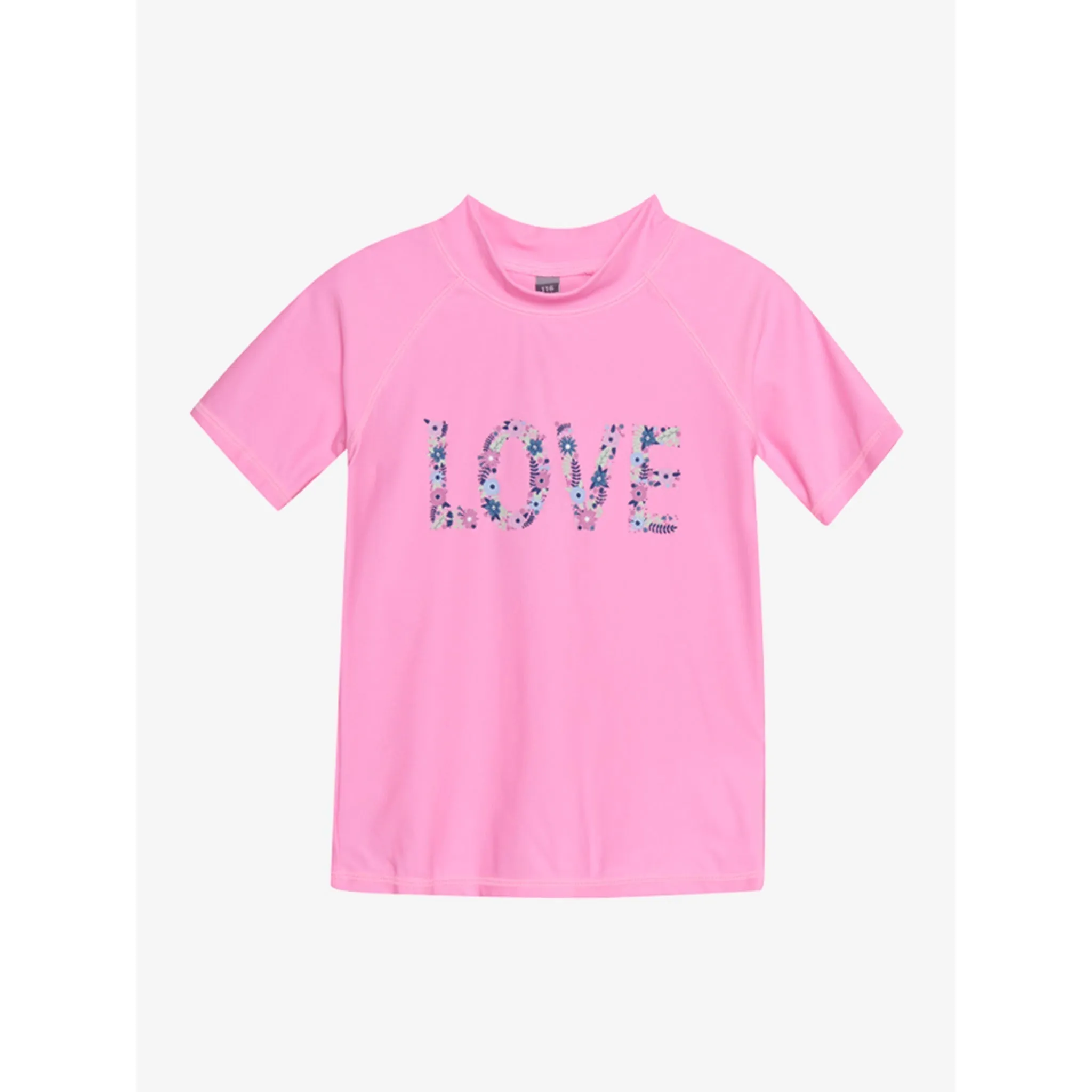LOVE Short Sleeve Rashguard - 2 Left Size 2-3 & 6-7 years