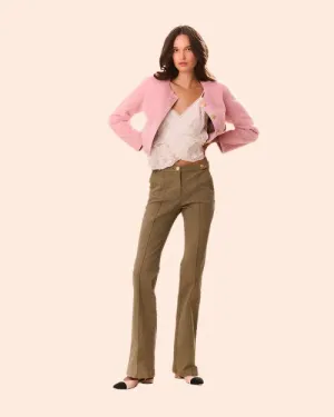 LoveShackFancy | Costella Tailored Pant | Olive
