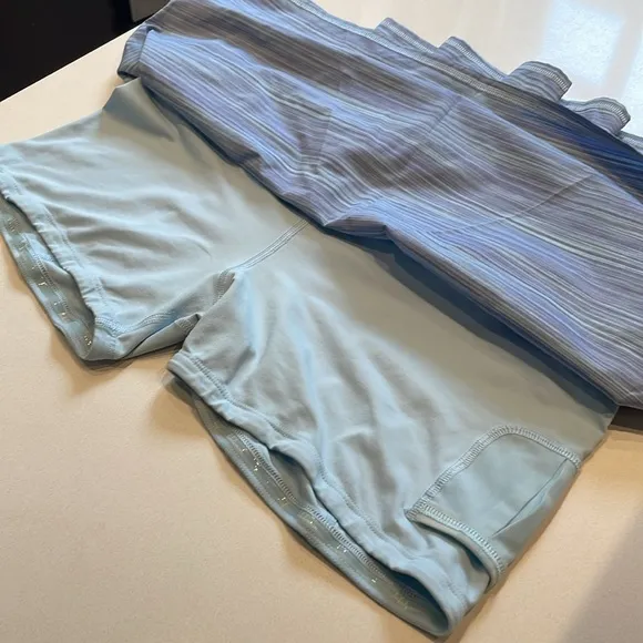 Lululemon Pace Setter Skirt Skort, Caspian Blue, Size 10