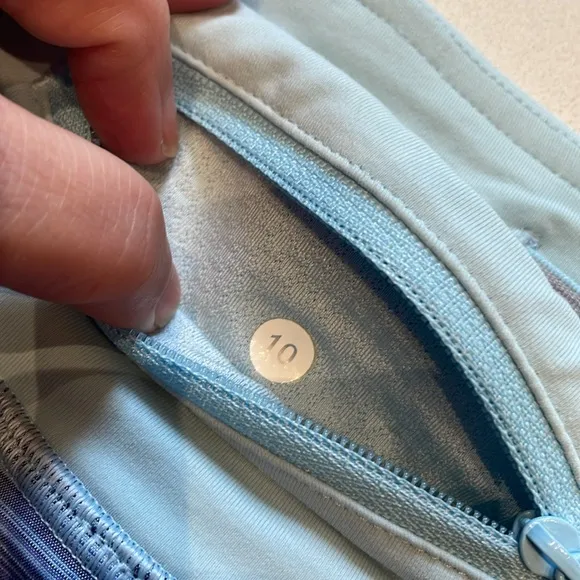 Lululemon Pace Setter Skirt Skort, Caspian Blue, Size 10