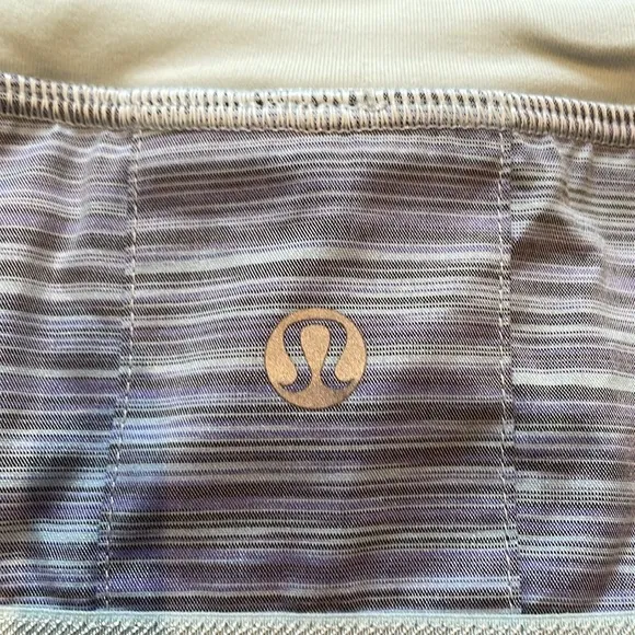 Lululemon Pace Setter Skirt Skort, Caspian Blue, Size 10