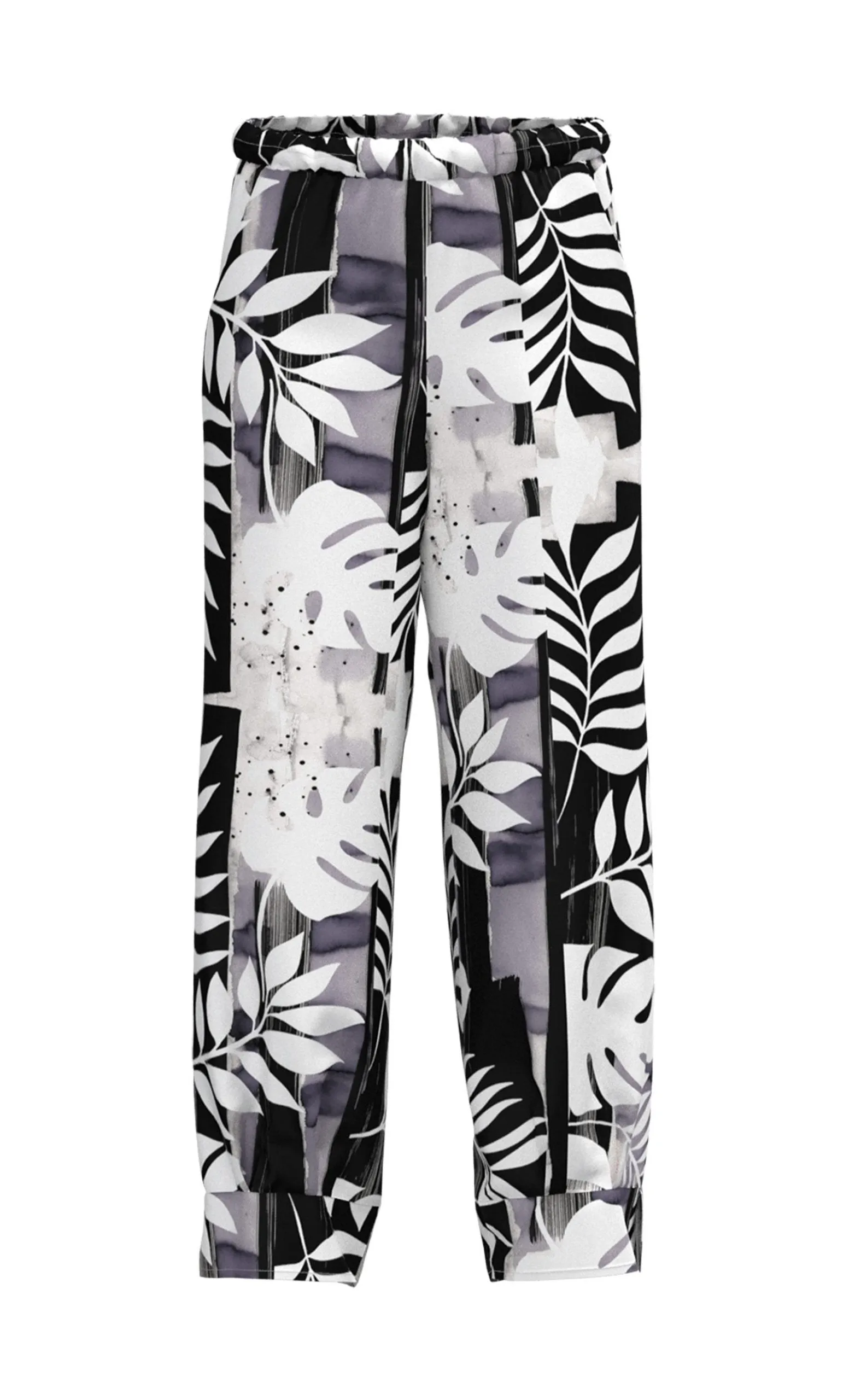 Luukaa Leaf Print Pant