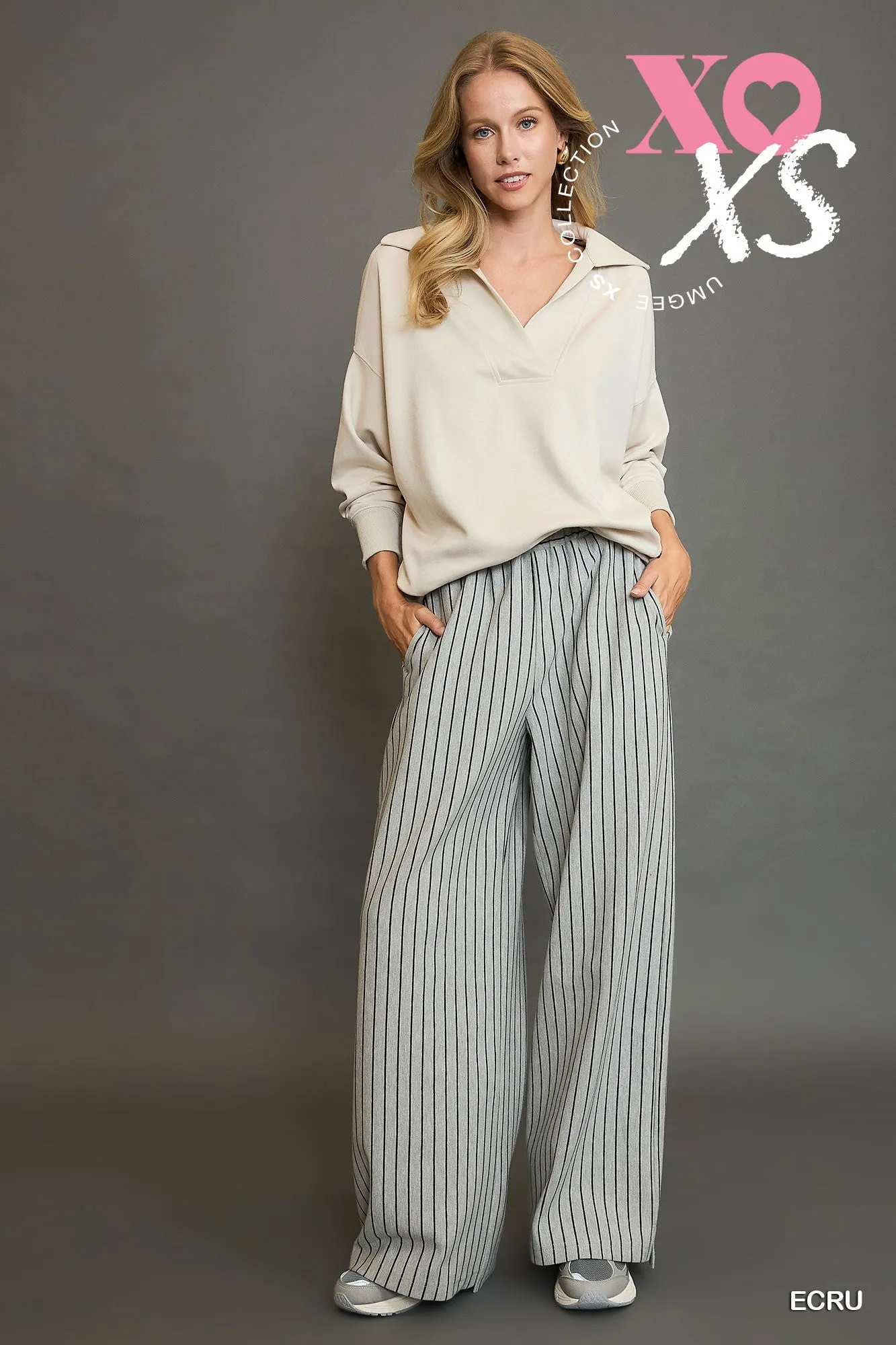Luxknit Collared Top