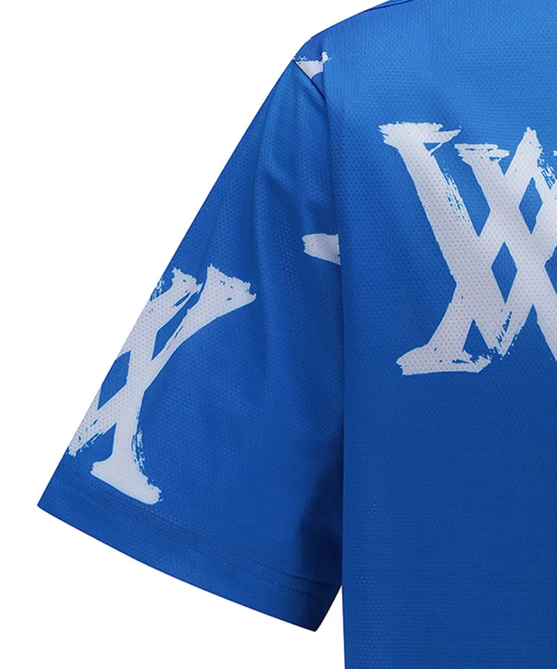 M Big Logo Pullover S/TS - Blue