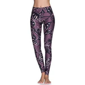 MAAJI DAZZLING LEAF AMETHYST LEGGING