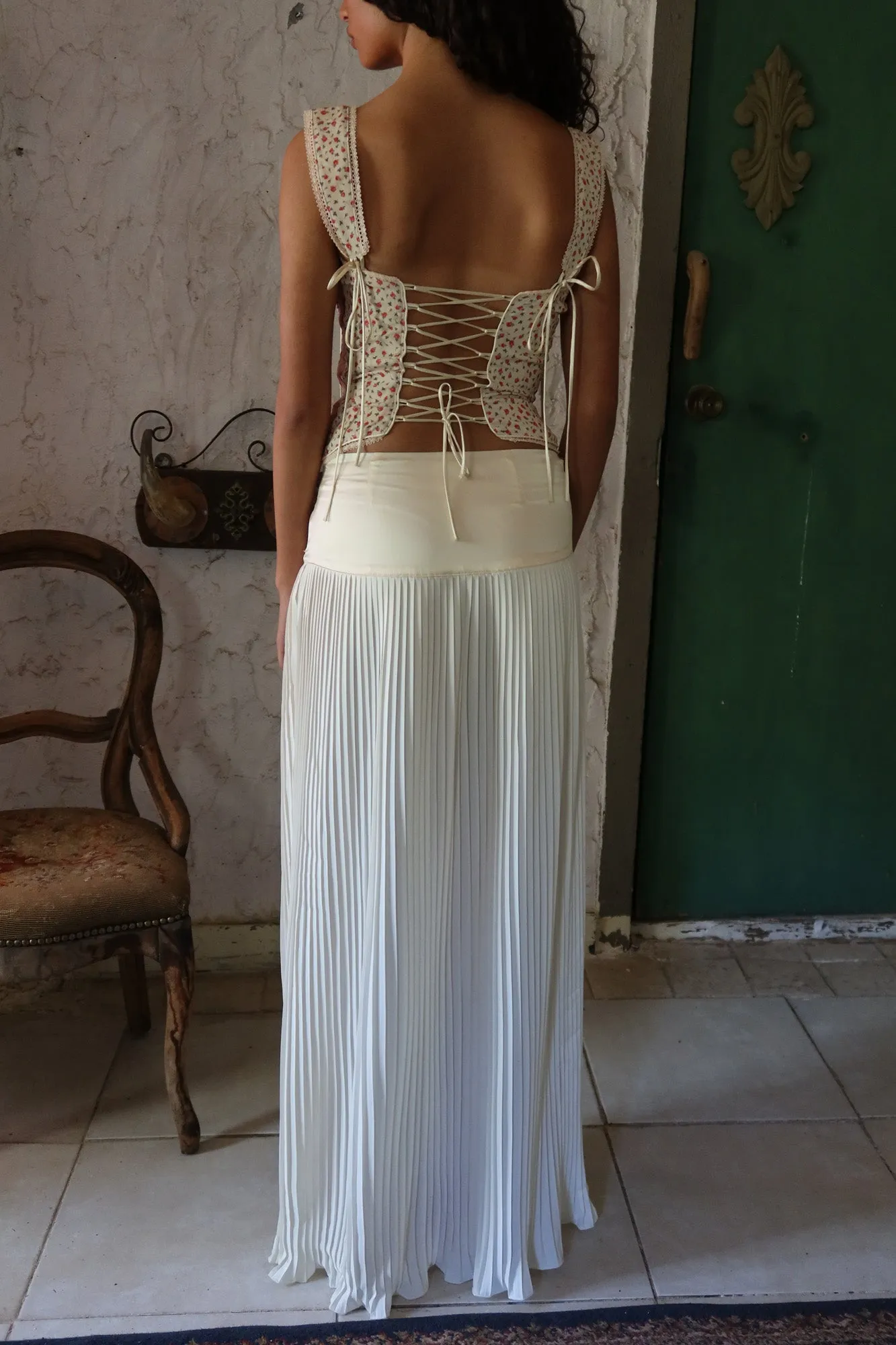 MAUDE SKIRT - IVORY