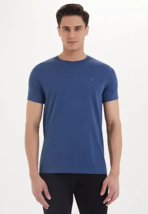 Mavi Basic Bisiklet Yaka Pamuklu Regular Fit Erkek T-Shirt ESSENTIALS