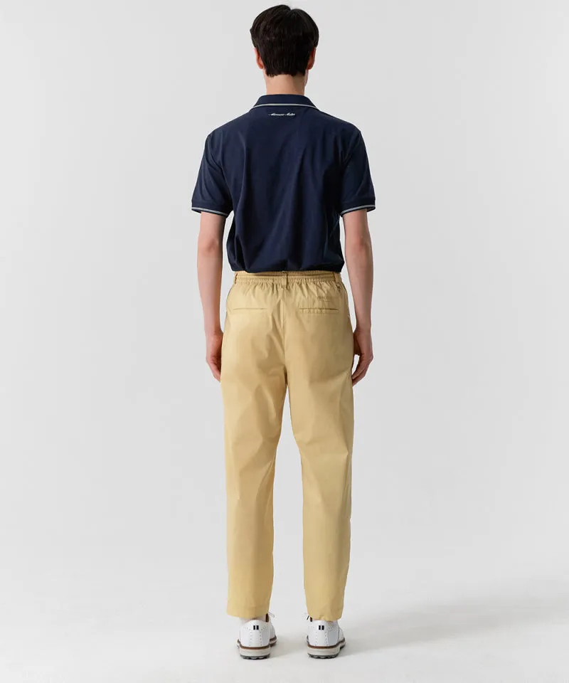 MCC Air Dry V-Neck Polo Shirt -  Dark Navy
